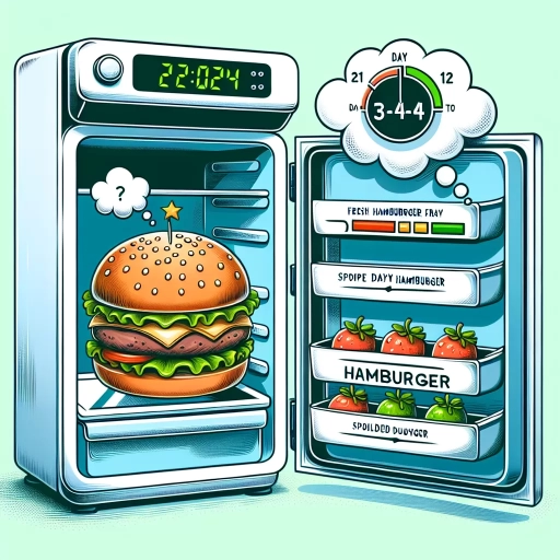 how long is hamburger good for in the fridge