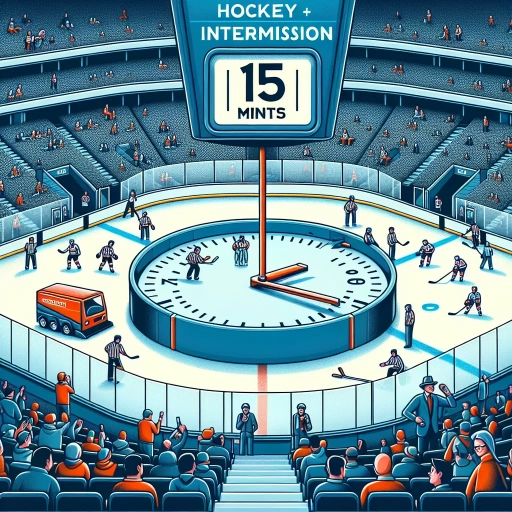 how long is hockey intermission