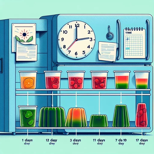 how long is jello good for in fridge