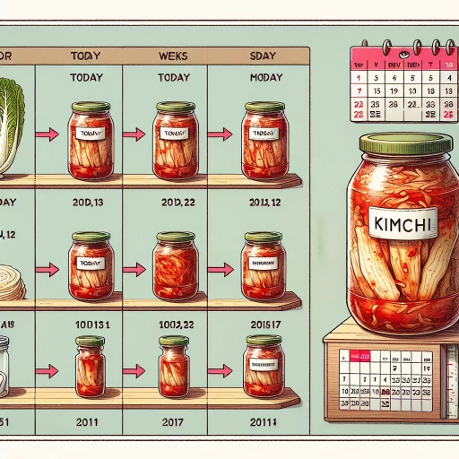 how long is kimchi good for