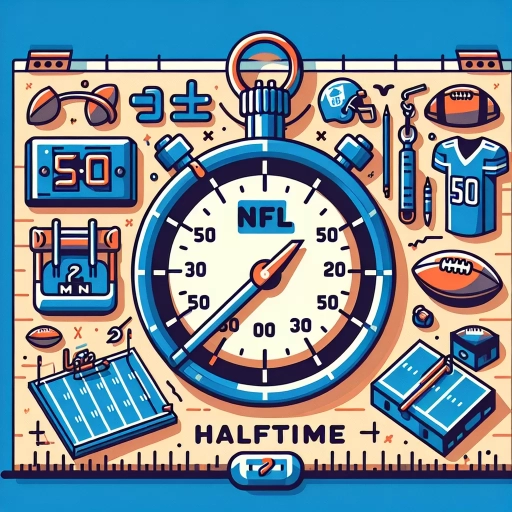 how long is nfl halftime