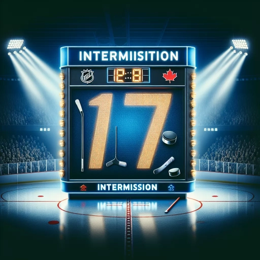 how long is nhl intermission
