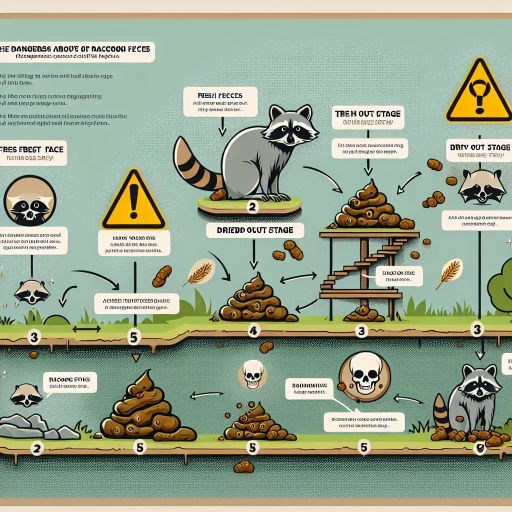 how long is raccoon feces dangerous