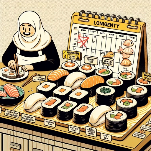 how long is sushi good for