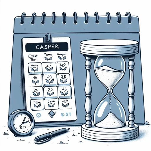 how long is the casper test