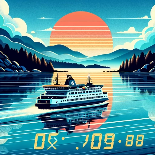 how long is the ferry from tsawwassen to victoria