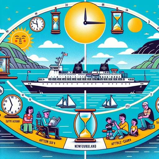 how long is the ferry to newfoundland