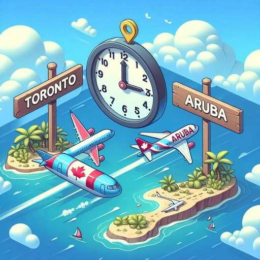 how long is the flight from toronto to aruba