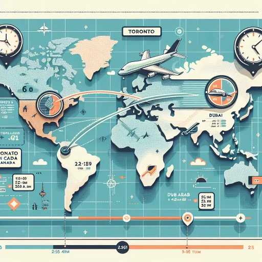 how long is the flight from toronto to dubai