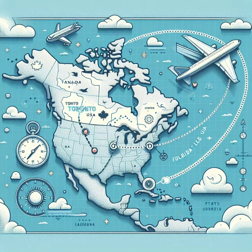 how long is the flight from toronto to florida