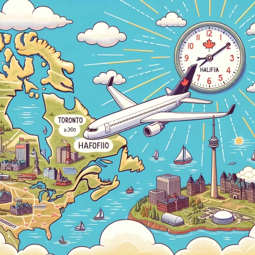how long is the flight from toronto to halifax