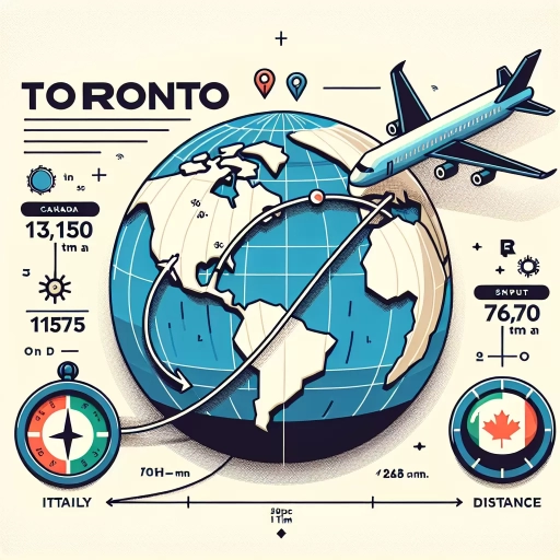 how long is the flight from toronto to italy