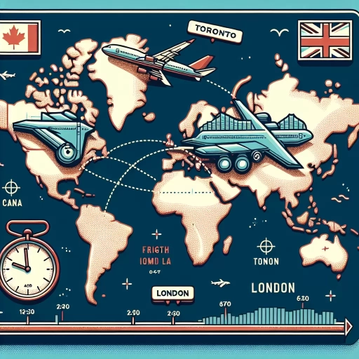 how long is the flight from toronto to london england