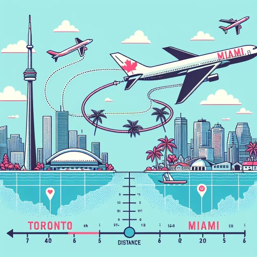 how long is the flight from toronto to miami