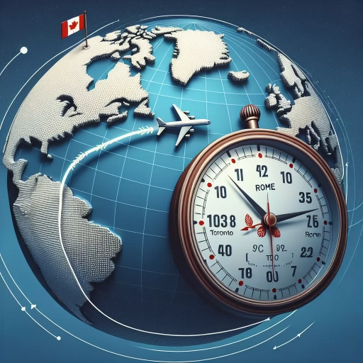 how long is the flight from toronto to rome