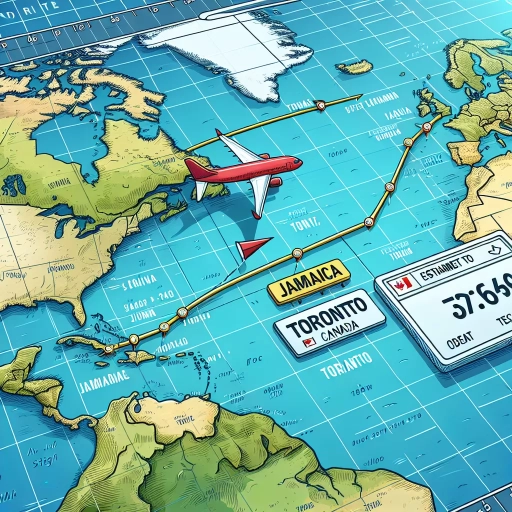 how long is the flight to jamaica from toronto