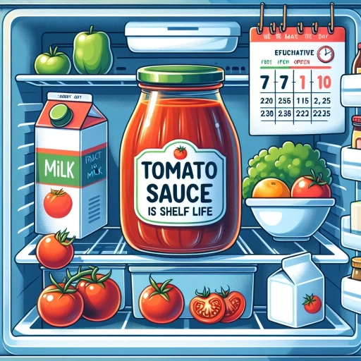 how long is tomato sauce good for in the fridge