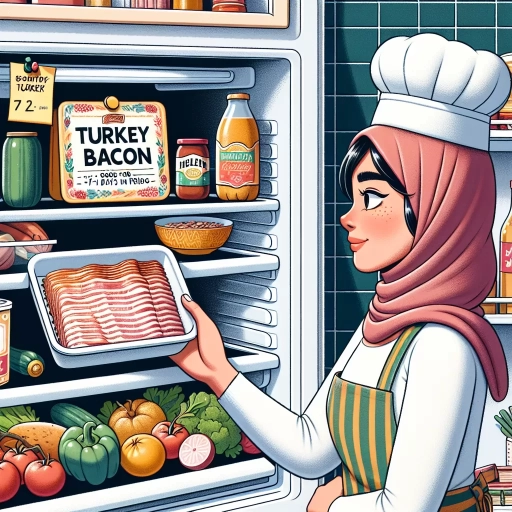 how long is turkey bacon good for in the fridge