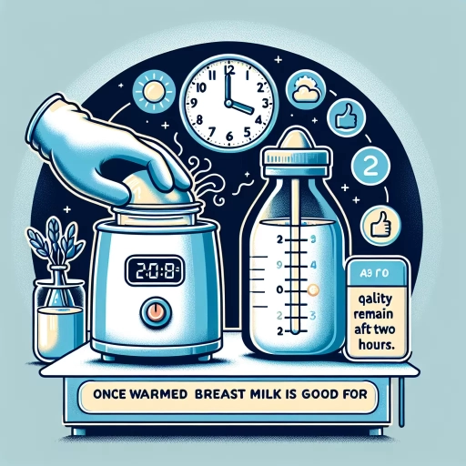 how long is warmed breast milk good for