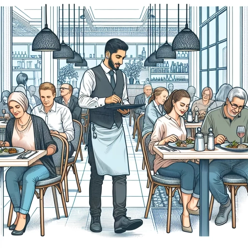 how long should a server wait to check with the customer