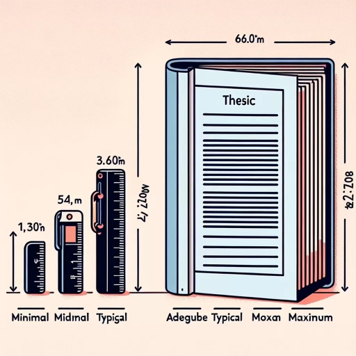 how long should a thesis be