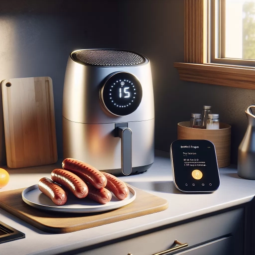 how long to air fry breakfast sausage