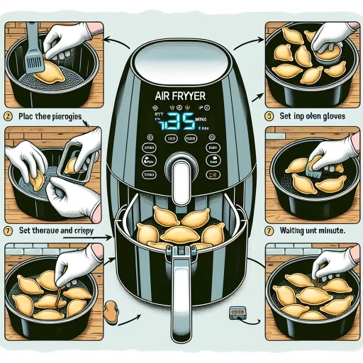 how long to air fry pierogies