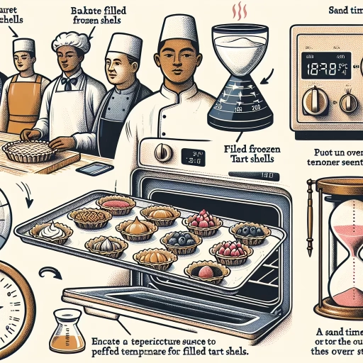 how long to bake filled frozen tart shells