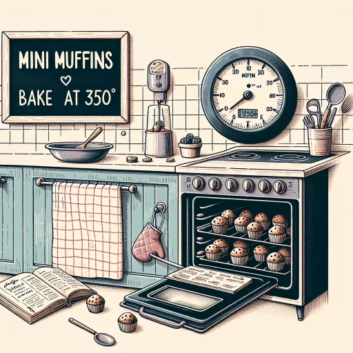 how long to bake mini muffins at 350