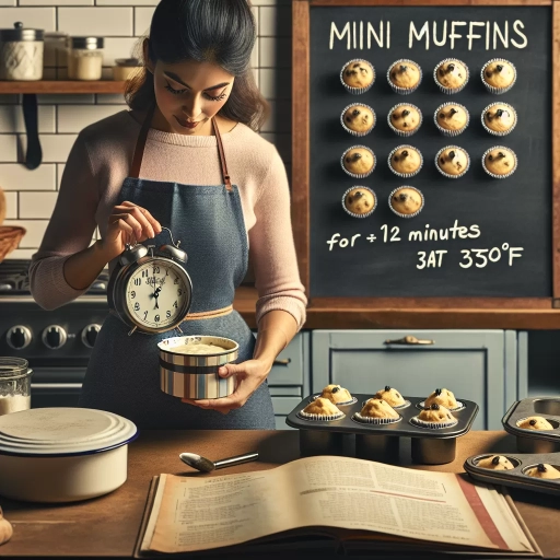 how long to bake mini muffins