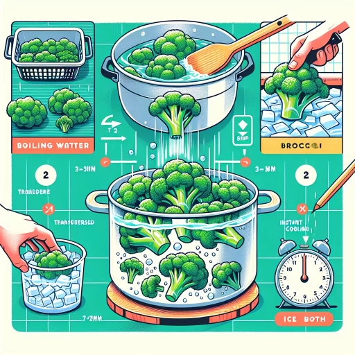 how long to blanch broccoli