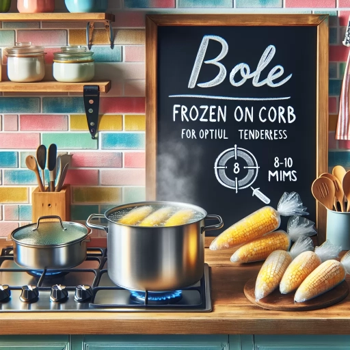how long to boil corn on the cob frozen