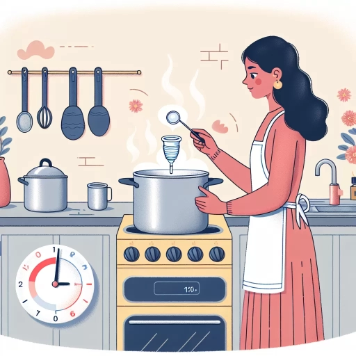 how long to boil diva cup