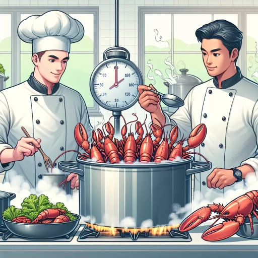 how long to boil multiple lobsters