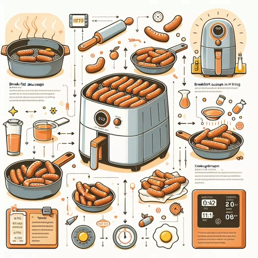 how long to cook breakfast sausage in air fryer