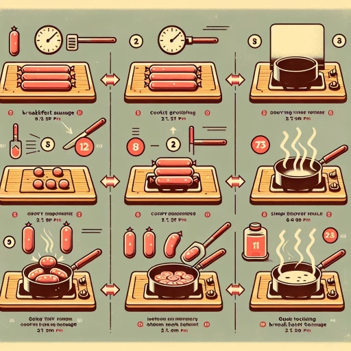 how long to cook breakfast sausage
