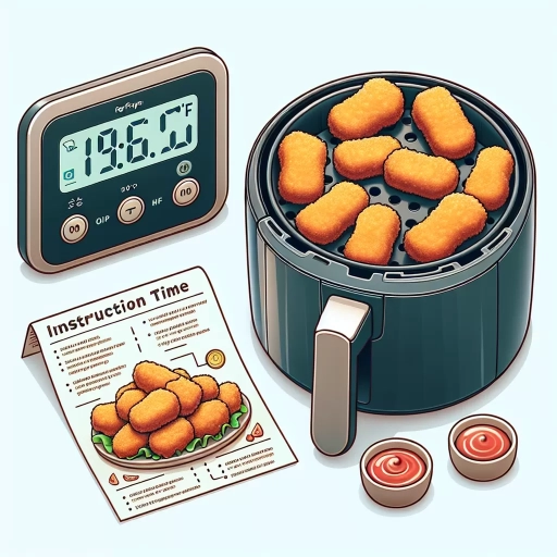 how long to cook chicken nuggets in air fryer