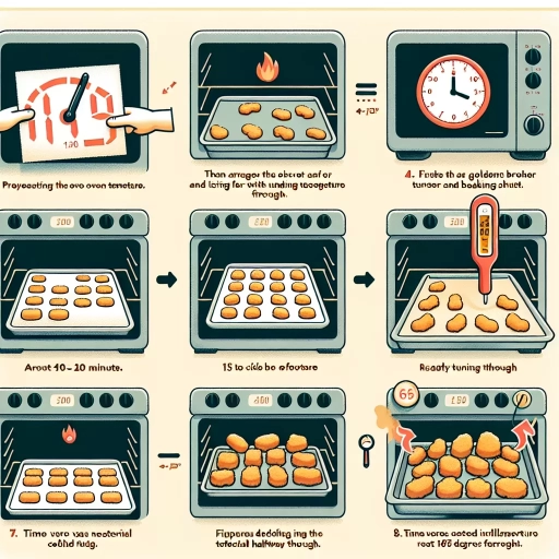 how long to cook chicken nuggets in oven