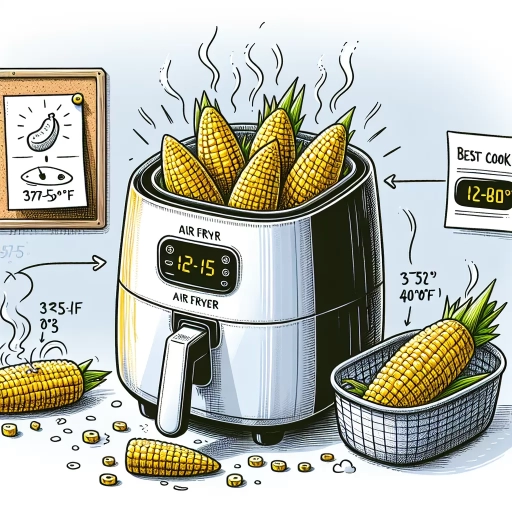 how long to cook corn on the cob in air fryer