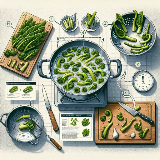 how long to cook fiddleheads