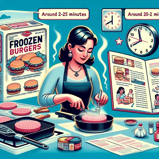 how long to cook frozen burgers