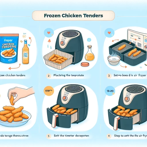 how long to cook frozen chicken tenders in air fryer