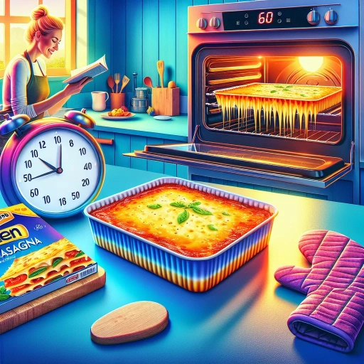 how long to cook frozen lasagna