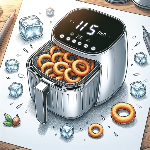 how long to cook frozen onion rings in air fryer
