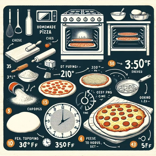 how long to cook homemade pizza at 350