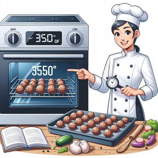 how long to cook meatballs in oven at 350