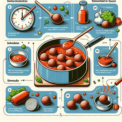 how long to cook meatballs in sauce