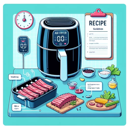 how long to cook ribs in air fryer