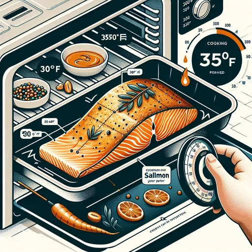 how long to cook salmon at 350