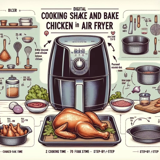 how long to cook shake and bake chicken in air fryer